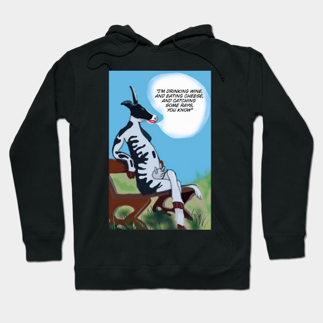 Hey Kelly Hoodie by Stufnthat